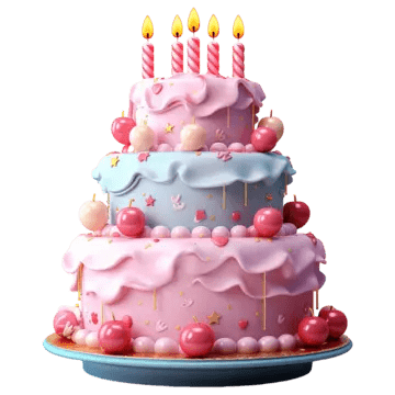 Tiered celebration cake